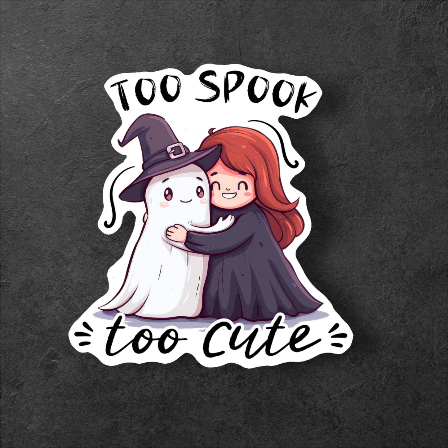 Witchy Cuties- Adorably Spooky Witch Sticker Set (6 pack)