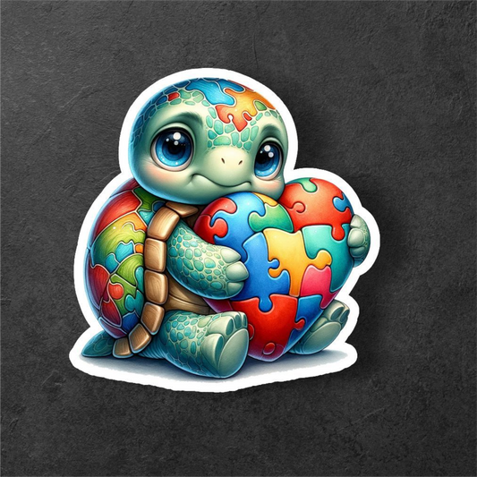 Autism Awareness Animal Stickers – Lion, Tiger, Elephant, Unicorn & More